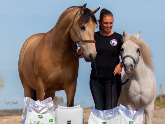 Beter én mooier in hun vel dankzij de natuurlijke voeding van Vitalbix!