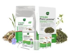Combipakket Active+ 22 kg, Lucerne + Linseed Oil 5L