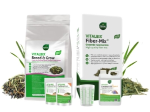 Combipakket Breed & Grow, Fiber-Mix & Linseed Oil 2L