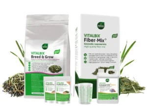 Combipakket Breed & Grow, Fiber-Mix & Linseed Oil 2L