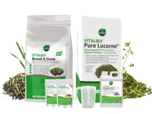 Combipakket Breed & Grow, Pure Lucerne+ & Linseed Oil 2L